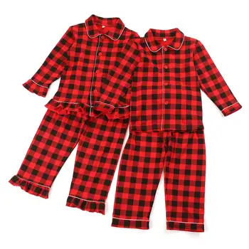 Debelo 2020 pijamas pozimi dekleta pjs bombaž visoke kakovosti, dolg rokav pižame otroci fantje božič pižamo set