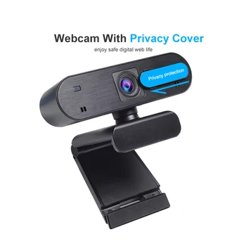 DeepFox Webcam, USB Spletna Kamera Digitalni Polni 1080P HD Webcam Spletna kamera z Mikrofonom, Clip-on 2.0 milijona slikovnih Pik, CMOS-PC Kamera na zalogi