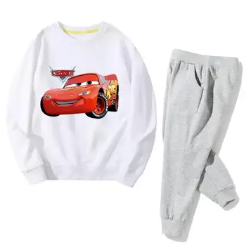 Disney 2PCS Fantje Obleke, Baby Boy, Oblačila Za Otroke, Oblačila Malčka Otrok Tek Garcon Šport Priložnostne Obleko Avtomobilov Otrok Obleke