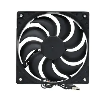 DIY Hladilni Ventilator 5 V USB Power Silent Fan Cooler za Usmerjevalnik TV Box Radiator X6HA