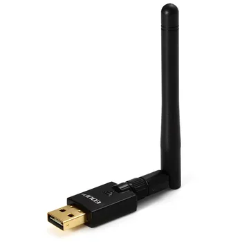 EDUP EP-DB1607 USB Brezžični Omrežni vmesnik 600Mbps Dual-band 2,4 GHz 5.8 GHz z Antena 2dBi