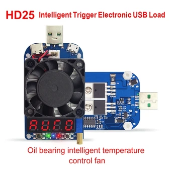 Elektronski USB Vstavite Praznjenje Baterije Test HD25/HD35 Hitro Polnjenje Vstavite Napetosti in Toka Meter Merilni Instrument
