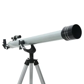 F60700 525x veliko Povečavo Astronomske Refrakcije Teleskop 3Pcs Okularja In Stojalo Prostor za Opazovanje Madeži Področje Darilo