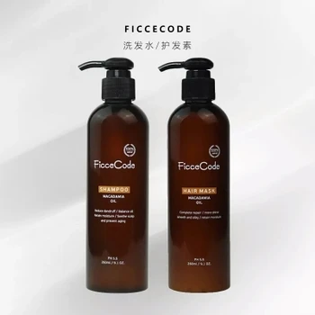 Ficcecode Šampon / Lase masko 260ml, Silicij brezplačno olje,Prhljaj, Razbremeniti srbenje, Olje nadzor, Anti odstranitev