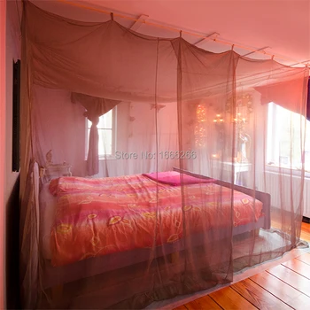 Funkcionalnost sevanja ščit proti komarjem posteljo neto