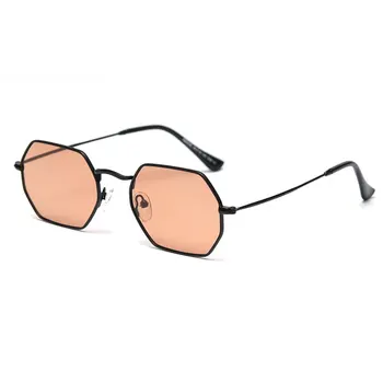 HBK Kovinsko Retro Kvadratek Polarizirana sončna Očala Nezakonitih Okvir Modna sončna Očala Za Moške In Ženske UV400 Očala