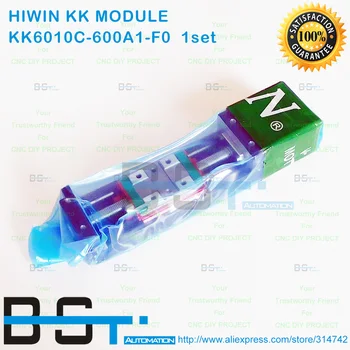 HIWIN KK60 KK6010C 600 mm Linearno Fazo C natančnost KK linearni modul KK6010C-600A1-F0 Industrijski Robot Modul