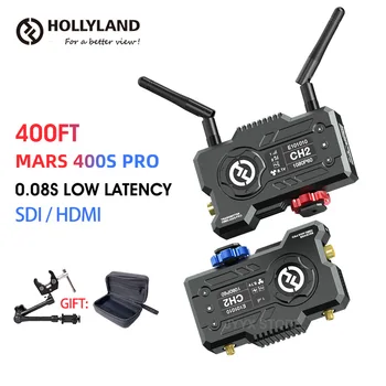 Hollyland Mars 400S Pro 400ft SDI, HDMI Brezžični Video Prenos Sistem Oddajnik Sprejemnik 1080p za Live stream