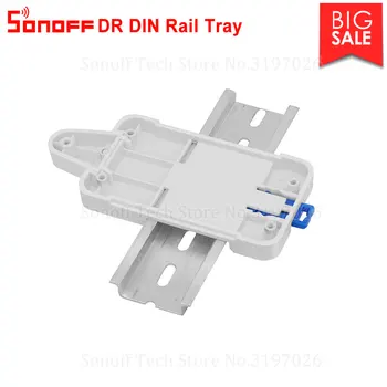 Itead Sonoff DR DIN Rail Pladenj Vpet Nastavljiv Nosilec za Podporo Najbolj Sonoff Izdelkov Osnovne RFR2 RFR3 POWR2 TH10/16 Dual