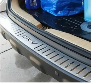 Iz nerjavečega jekla, zadnji odbijač za zaščito okensko polico zunaj dostopi dekorativne plošče pedala primerno CRV CR-v 2007-2011