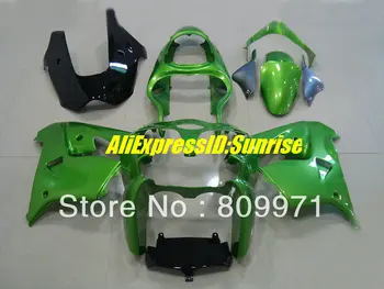 K268 prodajanih zelena Oklep komplet za KAWASAKI Ninja ZX9R 00 01 ZX-9R ZX 9R 2000 2001 ABS Motocikel Fairings komplet+darila