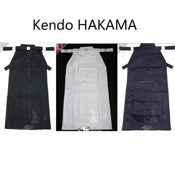Kendo Kimono Hakama Enotno Japonskem Slogu Bombaž Aikido Hapkido Opravljati Hlače Samurai Šport, Hlače Kendo Kostum Hakama