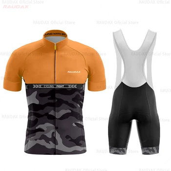 Kolesarski Dres 2020 Pro Team zootekoi Camuflaje Kolesarjenje Oblačila 19D Kolesa Bib Hlače MOŠKI Kolo Jersey Set Ropa Ciclismo