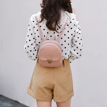 Korejski Slog Deklice Nahrbtnik 2020 Moda Multi-Funkcijo Majhen nahrbtnik Ženske Ramo torbe Roko Ženski Bagpack Šolsko Torbo Pack