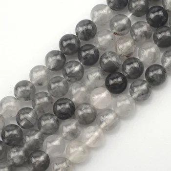 Krog oblačno quartz kroglice naravnega kamna kroglice DIY svoboden kroglice za nakit, izdelava sklop 15 centimetrov debelo !