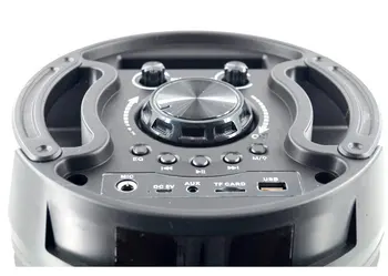 Kvadratni high-power bluetooth zvočnik USB bluetooth kombinacija zvoka stolpec subwoofer ulica kovček mikrofon, audio FM zvok