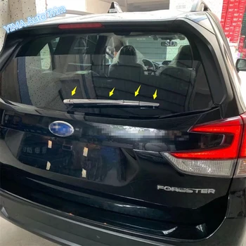 Lapetus Avto Styling Zadnje Vetrobransko steklo, Okno za Brisanje Zaščita Posnetka Kritje Trim 4 Kos ABS, Primerni Za Subaru Gozdar 2019 2020 2021