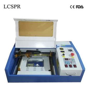 LCSPR 50 W CO2 mini laser graverja diy 200*300 mm delovna miza laser rezalnik brezplačna dostava