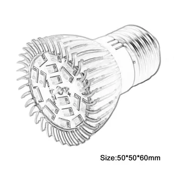 LED Grow Light 8W/10 W 18LED/28LED E27 Pozornosti Rastlin Sijalka Cvet Toplogrednih Sistem Rastejo Polje AC85-265V