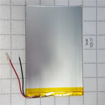 Litij-polimer baterija 3x120x80mm 4000 mah 3,7 v tablični računalnik baterijo 2 žice