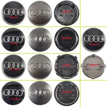 Ludostreet Logotip Audi Združljiv emblem avtomobilskih značko kolesa in platišča za avto