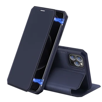 Luksuzni Flip PU Usnje Denarnice ovitek Za iphone 12 pro Telefon Vrečke Primeru Za iPhone Pro max 12
