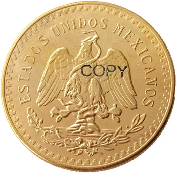 Mehika 1922 pozlačeni 50 Peso pozlačeni kopija kovanca