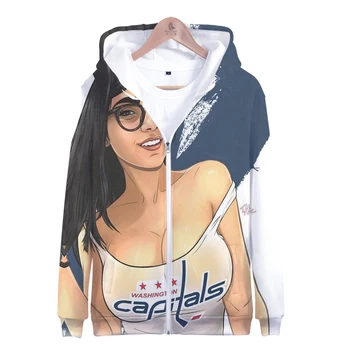 Mia Khalifa dame hoodie modnih oblačil zadrgo hoodie ženske majica dekleta 4XL Harajuku 3D hip hop street nositi suknjič vrhovi