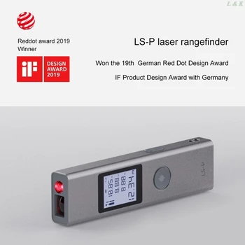 Mini 40m Laser Rangefinder Visoko Natančnost Območje Obsega Kota Distance Meter LS-P U50A