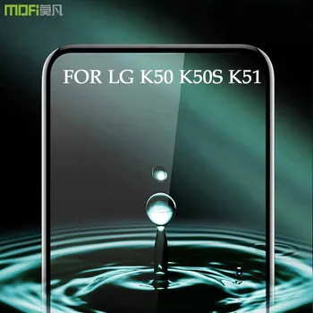 MOFi Kaljeno Steklo Za LG K50 K50S K51 Zaščitno folijo Za LGK51 LGK50 Zaslon HD Full Cover Anti Knock Zaščitnik