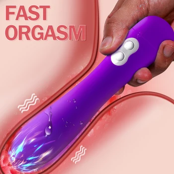 Močan Vibrator za Ženske G Spot Klitoris Stimulator Spolnih Odraslih, Pralni Analni Igrače Erotična Masaža Orodje Ženski Masturbator Palico