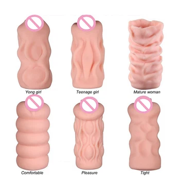 Moškega Spola Igrače Žep Muco 4D Umetno Realistična Vagina Način Mehko Masturbacija Pokal za Moške Žep Muco T
