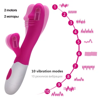 Multi-Hitrosti Vibrator Sex Igrače za Žensko,Čarobno Palico, Žensko Telo Masažo G-Spot Klitorisa Vibrator Sex Izdelki Za Ženske-30