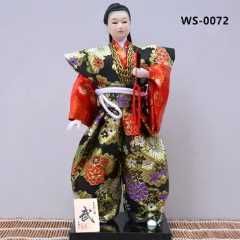 MYBLUE 30 cm Kawaii Japonski Samuraji S Katana Meč Ninja Kiparstvo Japonski Hiši Figur Doma Soba Dekoracijo Dodatki