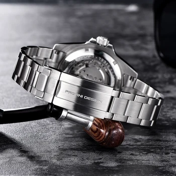 NOVI PAGANI Design Moških Samodejni Watch Modno Razkošje Mehansko ročno uro iz Nerjavečega Jekla Nepremočljiva Watch relogio masculino
