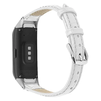 Novi Usnjeni Trak za Samsung Galaxy Fit SM-R370 Watchbands Zapestnica Primerna Za SM-R370 Pametno Gledati Trak Pasu