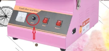 NOVO 1Pcs 250v 15A Varovalko z osnovo Za Električni Komercialne Sladkarije Nitka Pralni Cotton candy pralni ET