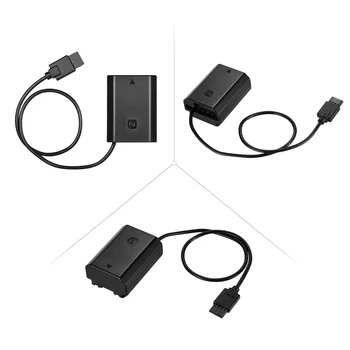 NP-FZ100 Nadomestno Baterijo, Adapter Kabel za DJI Ronin S Gimbal Stabilizator Združljiv s Sony A7 III/A7R III A9/A9 II Kamera