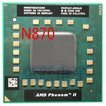 Original AMD cpu laptop N870 HMN870DCR32GM CPU 1,5 M Cache/2.3 GHz/Socket S1 triple Core Prenosnik, procesor N 870 N-870