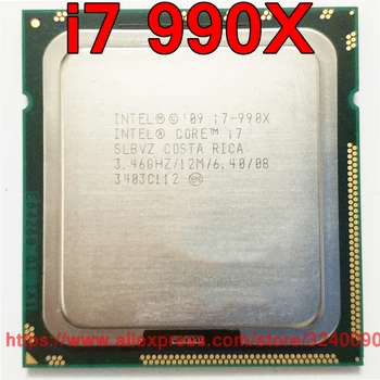 Original Intel Core i7-990X Processor Extreme Edition i7 990X 3.46 GHz 12M 6-Core Socket 1366 brezplačna dostava hitro ladjo iz