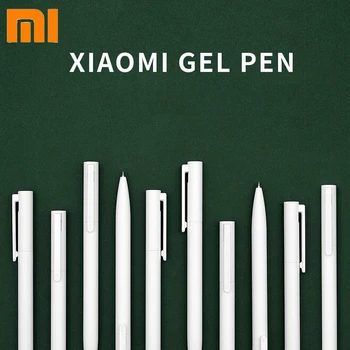 Original Xiaomi Mi Gel Pero MI Pero 9.5 mm Št Skp Bullet Črno Pero PREMEC Nemoteno Švica Ponovno MiKuni Japonska OEM Črno, Modro Črnilo