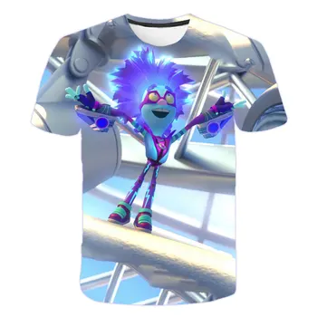 Poletje 2020 Popravki, otroška Oblačila Ohlapno In Udobno Fantje T-Shirt je Nova 3D Luštna dekleta T-Shirt 4-14T