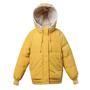 Pozimi debele hooded jakne ženske 2020 moda korejskem slogu toplo parka prevelik svoboden ženski plašči outwear manteau femme