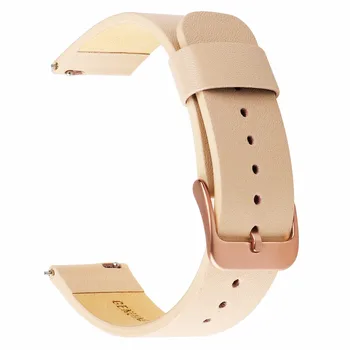 Pravega Usnja Watchband 20 mm za Samsung Prestavi S2 Klasičnih Prodnata Času Krog 20 mm Hitro Sprostitev Watch Trak Zapestni Trak Zapestnica