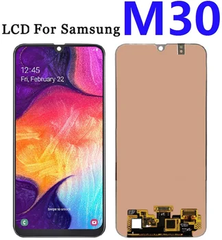 Preizkušeno Za Samsung Galaxy M30 SM-M305F M305FN M305G M305M Zaslon Lcd na Dotik Računalnike Skupščine Nadomestni Deli