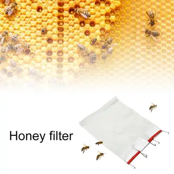 Prenosni Neto Filter Vrečko s Kavlji Čebelarska Orodja Honey Bee Filter za Napo Cappings Vrečko za Kmetije Čebel, Medu Perkolacijskem