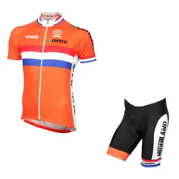 Pro Team nizozemska poletje, mens hitro suho, Kolesarski dres nizozemsko zastavo dihanje oblačila MTB Ropa Ciclismo Izposoja maillot GEL