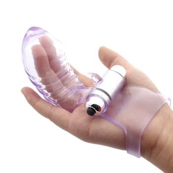 Prst Rokav G Spot Z Vibriranjem Ženski Masturbator Stimulacijo Ščegetavčka Prst Massager Vibratorji Za Ženske Erotične Adult Sex Igrače