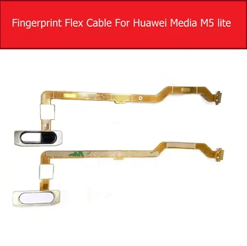 Prstnih Gumb Domov Flex Kabel Za Huawei MediaPad M5 Lite 10 BAH2-L09 BAH2-L09C Bach2-L09C Bach2-W19C rezervnih Delov