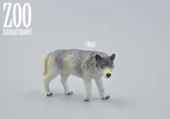Prvotno pristno divji živalski vrt živali določa volk zbirateljske številke otroci predšolske igrače za otroke, izobraževalne darilo